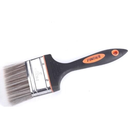 Grip Tight Tools Home Repair Tools for DIY Paint Stains Varnishes Cabinet Deck Fence Door Trim Paint Brush PTE Hair Oil