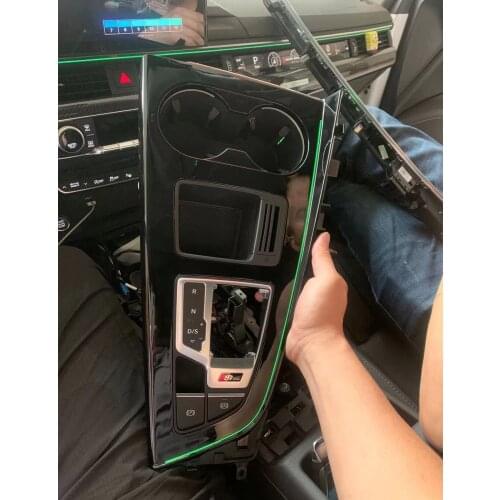 Suitable for A4 B9 S4 S5 2020-20 central control multi-color ambient light central control piano paint black frame ambient light