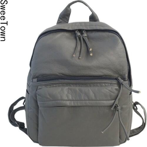 Sweetown Women's Backpacks With Handles