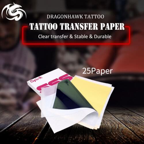 Tattoo Stencil Transfer Carbon Paper Top 25 pcs A 4 Size Tattoo Supply WS011*25