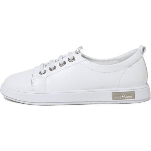 Round Toe Flat Low-Top Shoes Lace-Up Solid Color WomenS Shoes Water Platform WomenS Shoes