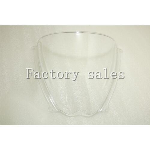 HotSale For Suzuki GSXR 1000 R K7 2007 2008 White Windshield WindScreen Double Bubble 1000R 07 08 GSXR1000R