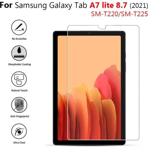 Tempered Glass For Samsung Galaxy Tab A7 2020 10.4 A7 Lite 8.7 2021 SM-T500 T500 T505 T200 T220 T225 SM-T220 Screen Protector