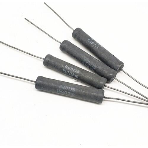 1pcs Original RCD 175 150 ohm 150 Ω 5% thick copper foot frequency audio fever resistor