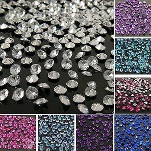 2000Pcs 4.5mm Wedding Decoration Rhinestones Table DIY Non Hot Fix Flat Back Strass Sewing Fabric Garment Nail Art Rhinestones