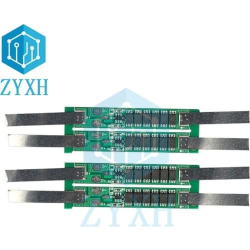 5 PCS/Lot 3.7V BMS 1S 4.5A 6A 7.5A 9A 3MOS/4MOS/5MOS/6MOS 18650 Li-Ion Lithium Battery Protection Board with Nickel Strip Weld