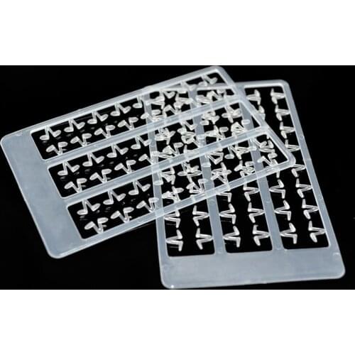 5 Pcs/Bag Plastic Bait Stop Rod Carp Fishing Boilie Bait Drill Stop V Stopper Carp Hair Rigs Carp Coarse Fishing Tackle Supplies