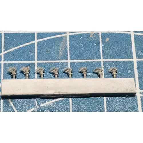 Military model accessory resin upgrade parts 1/700 WWII British navy Four league outfit Vickers anti-aircraft machine gun model