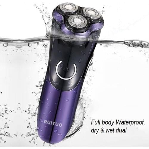 Electric Shaver Mens Razor Beard Trimmer shaver for men 3 blades portable beard trimmer cutting machine for sideburns 5