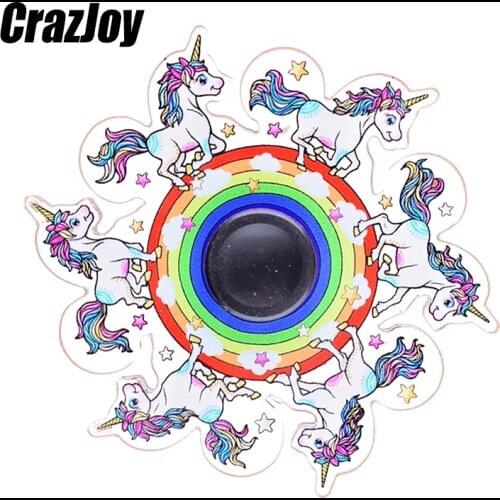 New Running Animation Antistress Hand Fidget Spinning Gyro toys Spinner Trend Relief Adult Children Fingertip for kid Toys