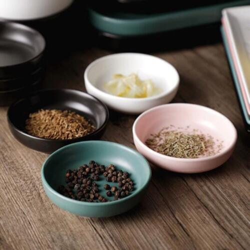 Nordic Style Ceramic Seasoning Sugar Salad Tomato Dish Household Dessert Plate Sauce Dishes Dinner Small Dish Kitchen Tableware