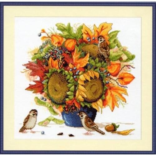 M201016Home Fun Cross Stitch Kit Package Greeting Needlework Counted Cross-Stitching Kits New Style Joy Sunday Kits Embroidery