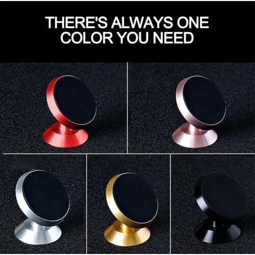 Mini Ultra Strong Sunction Car Phone Holder Magnetic Magnetic For iPhone Samsung Xiaomi Bracket Holder Tray Phone X1U4