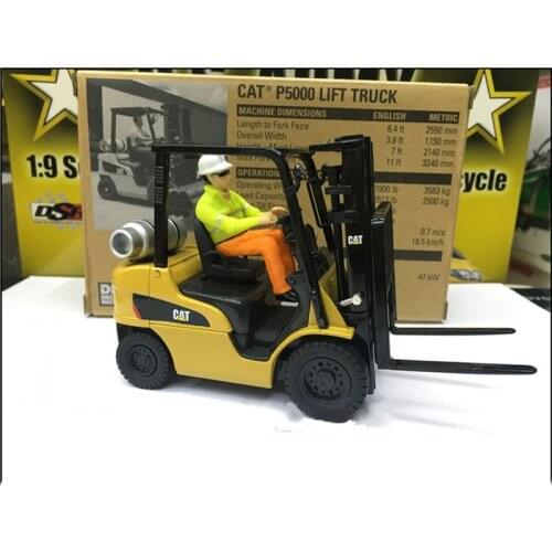 Diecast Model Car 1/25 CAT P5000 Forklift Alloy Engineering Truck Model Collection 85223 Classic Metal Toys Kids Toys Boys