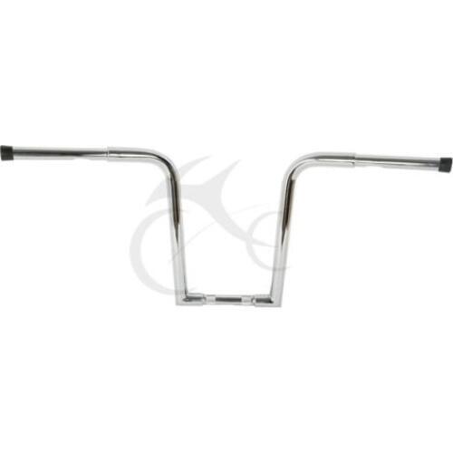 Motorcycle Chrome 16" Rise Hanger Bar 1-1/4" Handlebar For Harley Heritage Softail FXST Sportster XL Custom