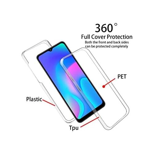 Soft TPU Silicone Front Hard PC Back Transparent Protective Cover For Samsung J3 J5 J7 2016 J4 J6 J7 J8 2018 M10 M20 M30 Case