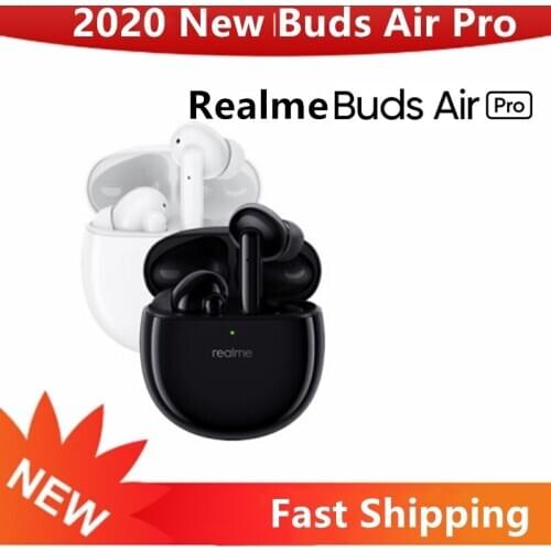 2020 New Original OPPO Realme Buds Air Pro TWS Earphone Blutooth 5.0 Active Noise Cancellation Dual Mic realme S1 Chip