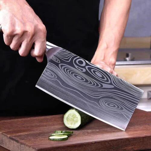 New Very Sharp Chef Knife Handmade Forged High-carbon Clad Steel Kitchen Knives Cleaver Filleting Slicing Broad Butcher knife