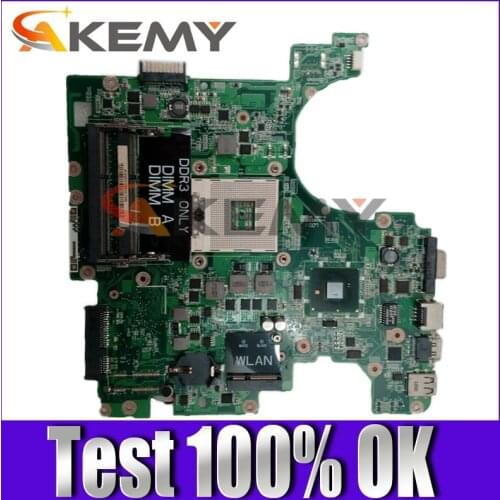 Original DAUM3BMB6E0 Laptop motherboard For DELL Inspiron 17R 1764 15R 1564 Mainboard CN-0YWY70 0YWY70 YWY70 HM55 TESTED