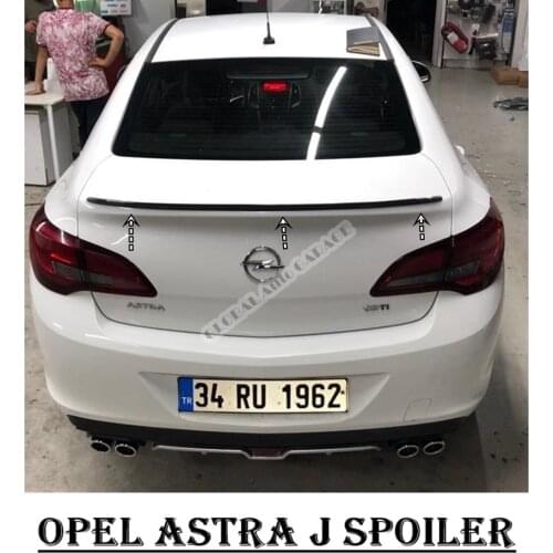 For COPEL ASTRA J SEDAN Spoiler 2011-2017 Auto Accessory Universal Spoilers Car Antenna For Car Styling Sill Diffüser