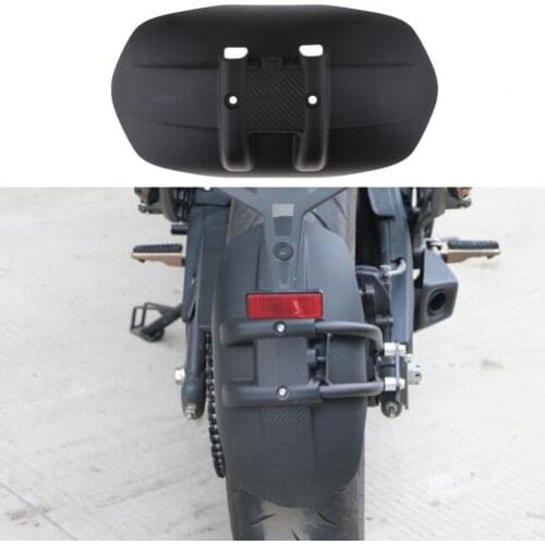 Universal Black Plastic Motorcycle Rear Wheel for fender Modified Splash Guard Rear Wheel Cover Splash Guard Mudguard