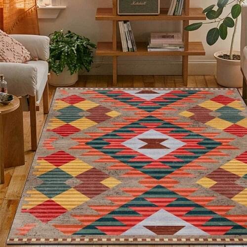Vintage Persian Home Big Carpets For Living Roon Bedroom Carpet Moroccan Sofa Coffee Room Mat Decor Area Table Study Floor Rugs