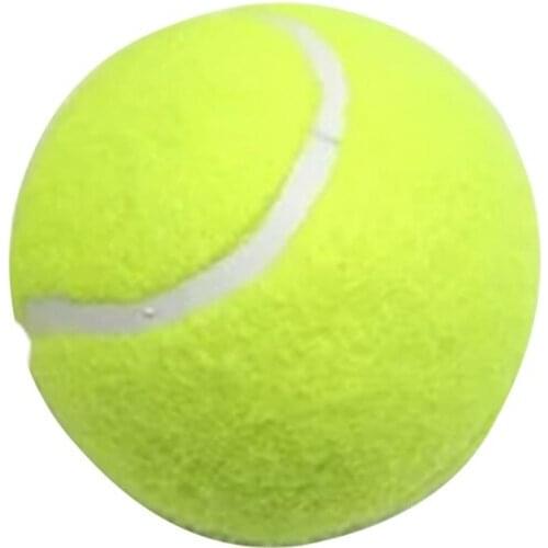 1PC Tennis Ball Dog Toys Chewing Rattle Scratch Cat Dog Toys Balls Cute Elastic Balls Interactive Dogs Cat Toys Home Pet Product
