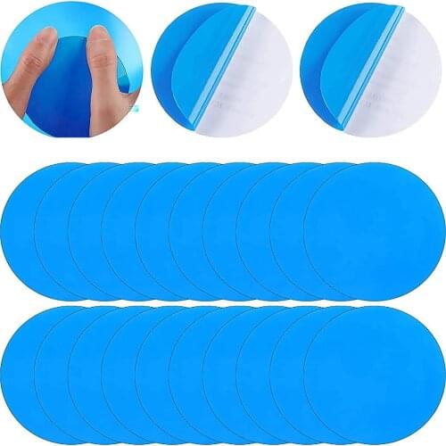 5/10pcs Self Adhesive PVC Repair Patch Round Vinyl Pool Liner Patch Vinyl Rubber Boat Repair For Inflatable Boat Stickers