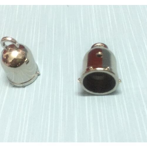 50pcs 12mm(hole size) Silver Top Cap Small Tassels pendant