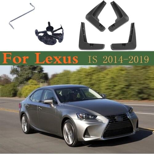 Mudflap Fender Mud Flaps Guard Splash Flap Mudguard Accessories For Lexus IS IS200T IS250 IS350 IS300 IS300H XE30 2019~2014 2015
