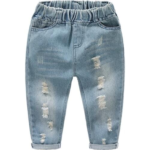 Colorful Childhood Jeans For Boys