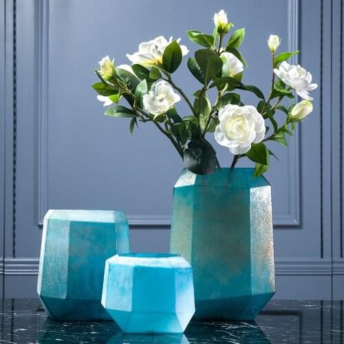 European Home Decoration Vase Simple Model Room Restaurant Flower Flower Creative Home Soft Decoration