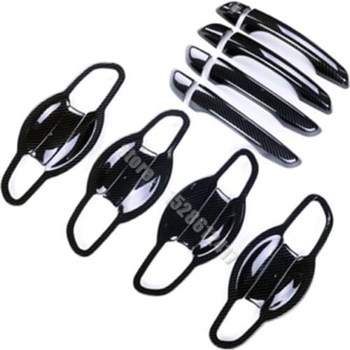 ABS Chrome Door Handle Bowl Door handle Protective covering Cover Trim For 2017-2021 Hyundai Elantra Avante AD