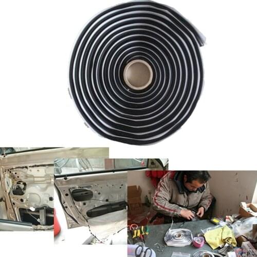 4M Headlamp Glue Black Butyl Rubber Glue Headlight Sealant Retrofit Reseal Hid Headlamps Taillight Shield Glue Waterproof Tapes