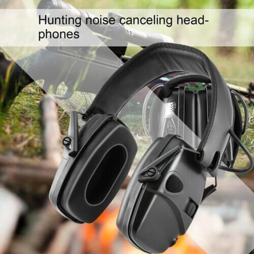 Outdoor Hunting Sports Shooting Noise Reduction Headphone Headset with Earmuffs Outdoor Sports Accessories