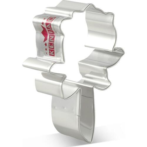 KENIAO Rose Cookie Cutter For Wedding Party - 7.7 x 5.2 cm - Biscuit / Fondant / Pastry / Sandwich Cutter - Stainless Steel