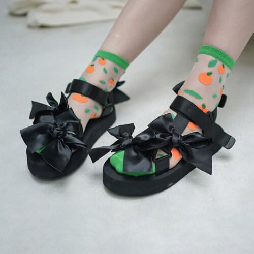 Imakokoni beach sandals female summer Japanese wild black ins thick bottom increased by nearly 3 cm 203005