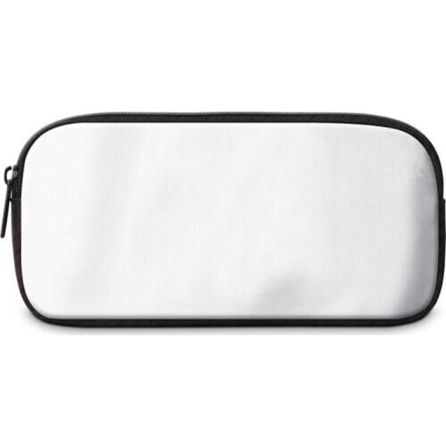 Blank Pencil Case For Sublimation Printing Women Custom Logo Small Cosmetic Case Student DIY Image Stationery Lady Makeup Pouch