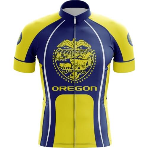 HIRBGOD 2021 Top Breathable Polyester Cycling Shirt for Oregon Striped Ciclismo Clothing Funny Cartoon Duck Bike Wear,TYZ410-01