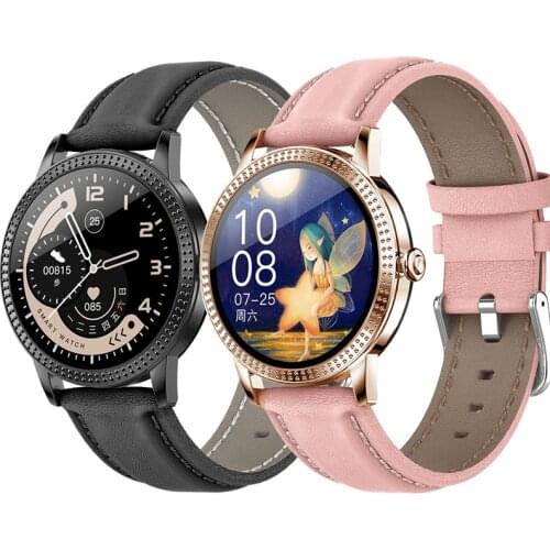 Female Fitness Smart Watch Women Running Reloj Heart Rate Monitor Bluetooth Pedometer Touch Intelligent Sports Watch for Running