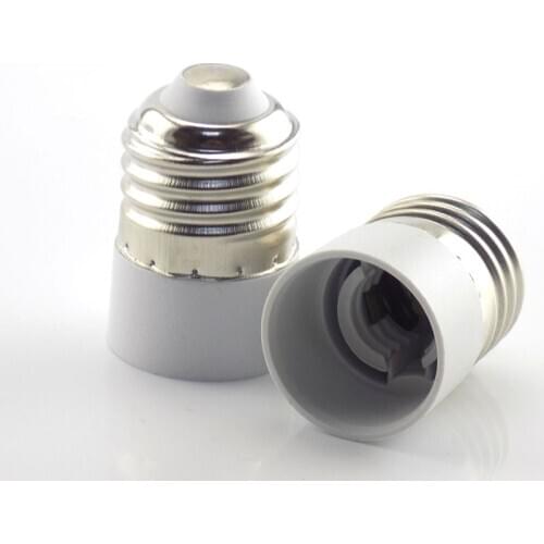 1PCS E27 to E14 Lamp Bulb Holder Converter Fireproof CFL Light Socket Base Adapter Converte Male Plug Conversion for Corn Candle