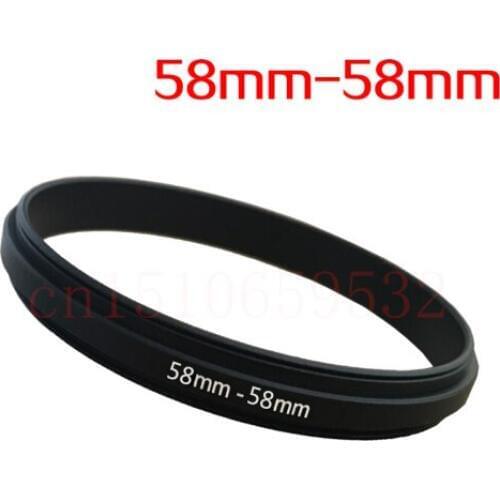 2pcs Male 58mm -58mm 58-58mm 58mm to 58mm Macro Reverse Ring / reversing With Tracking number