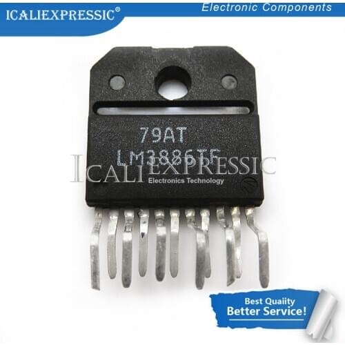 5PCS LM3886T LM3886TF LM3886 ZIP-11 In Stock