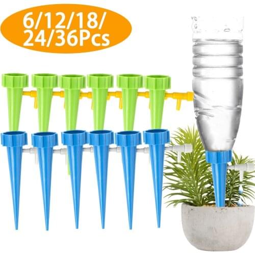 Automatic Drip Irrigation System Watering Spike for Garden Plants Flower Greenhouse Adjustable Auto Water Dripper Device Dripper