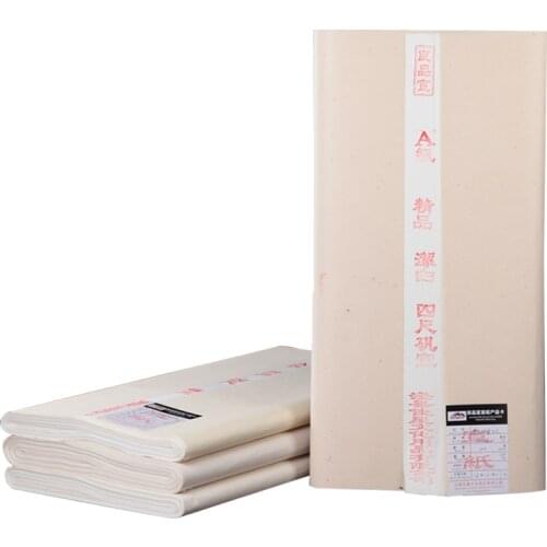 Calligraphy Xuan Paper Papel Arroz 10sheet Mica Ripe Xuan Paper Chinese Ultra-thin Painting Copy Rice Paper Rijstpapier