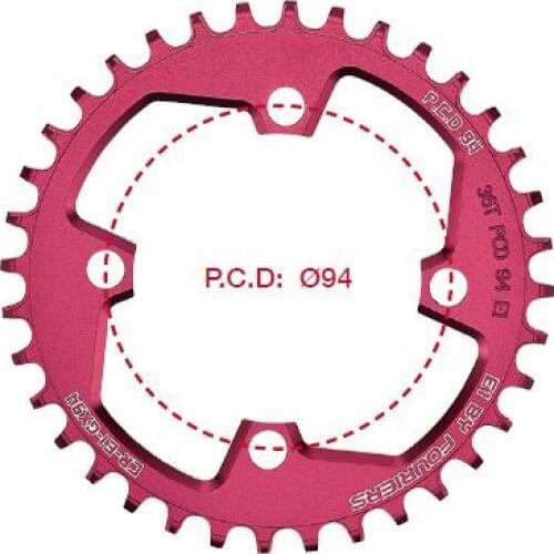 FOURIERS MTB Mountain Bike Cycling Crankset Bicycle Chainring Crank Chain Wheel Suitable for SRAM GX crank P.C.D94