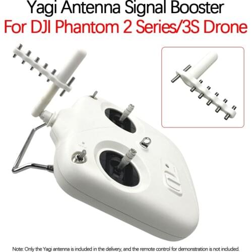 For DJI Phantom 2 All Series 3 Standard Drone Remote Controller Yagi Antenna Signal Booster Amplifier Extended Range Accessories