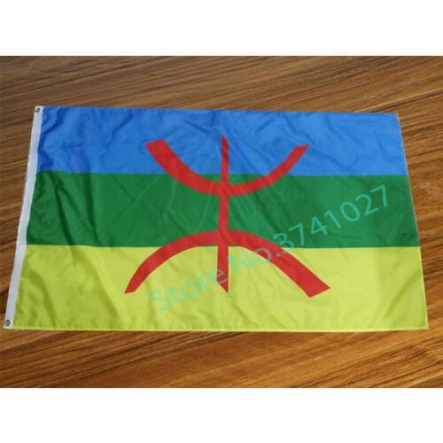 Berber flag 90X150CM custom service Flags hobby gift Outdoor Flag Banner