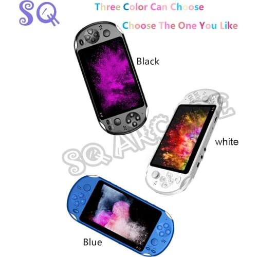 X12 Retro Game handheld game console has built-in 2500 games 5.1-inch IPS screen 8G + 16G support for connecting TV output