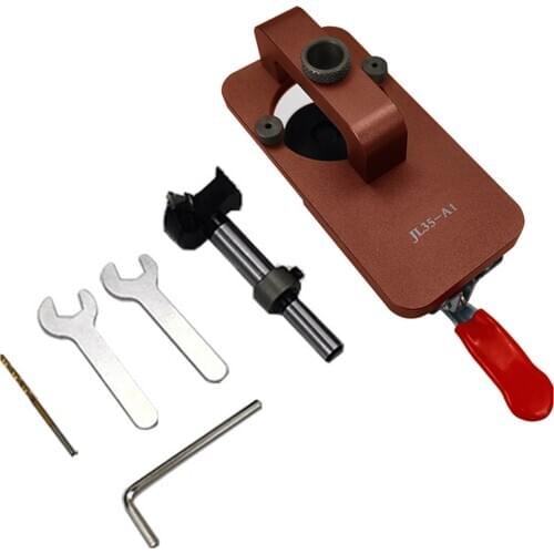 Wood Working Tool Hole Opener Tools For Woodworking 35mm Hard Alloy Door Cabinet Punch Locator